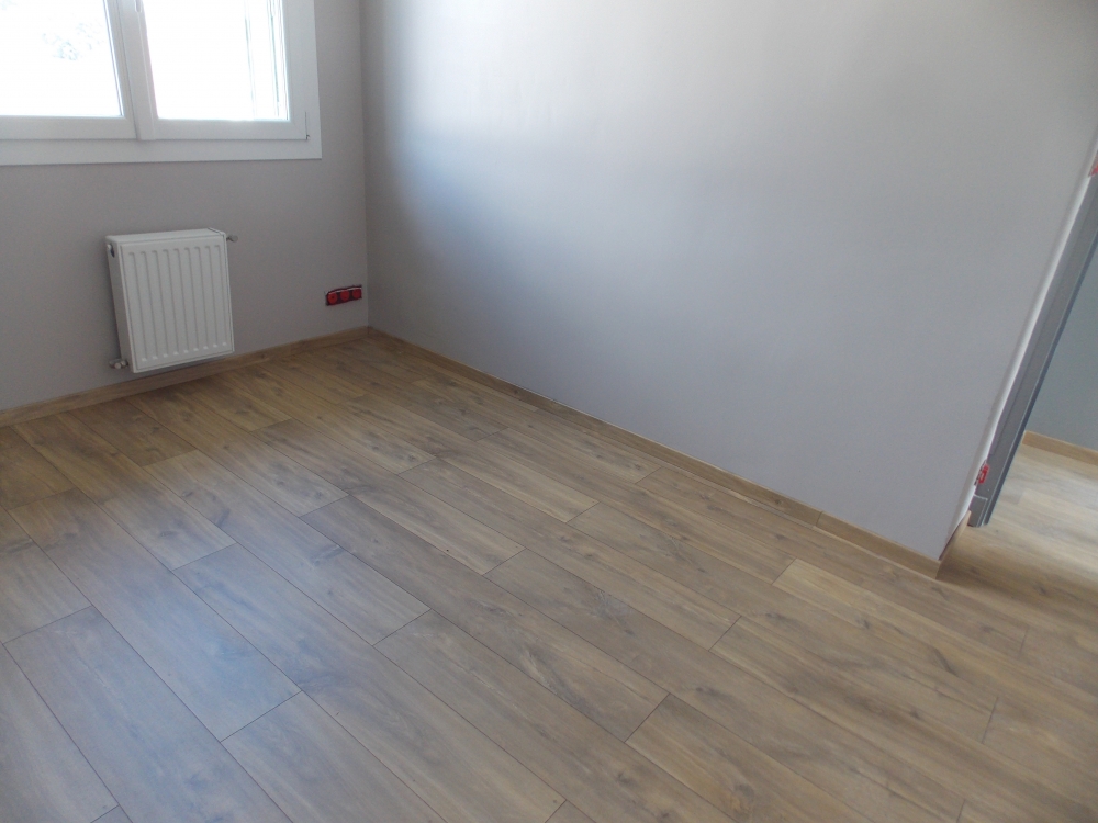 Pose parquet flottant